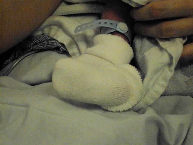 1st Time wearin sockies